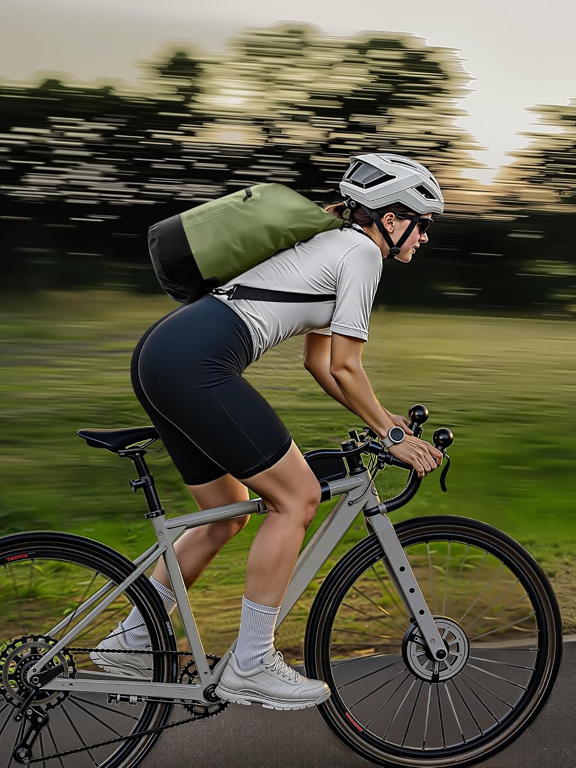 HEETA Waterproof Dry Bag Backpack with Zippered Pocket 5L/10L/20L/30L/40L