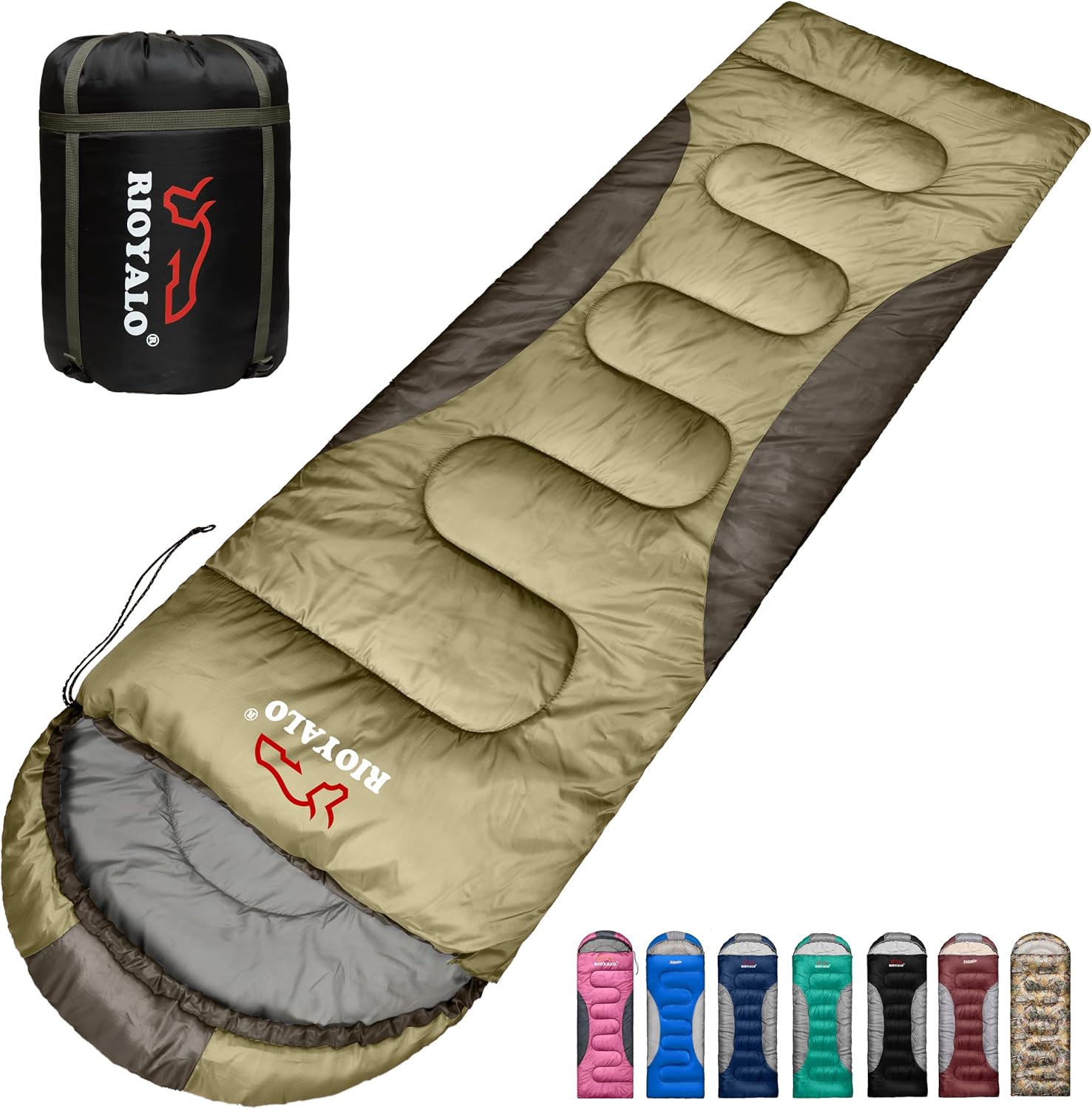 0 Degree Winter Sleeping Bags for Adults, Cold Weather Camping