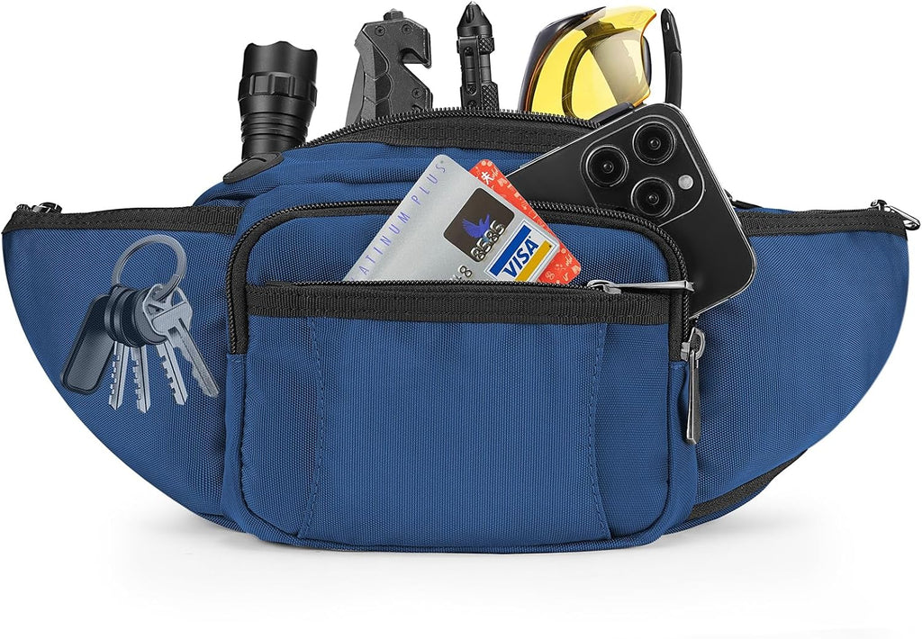 NOOLA Fanny Pack with Water Bottle Holder, Hiking Waist Bag for Men Women