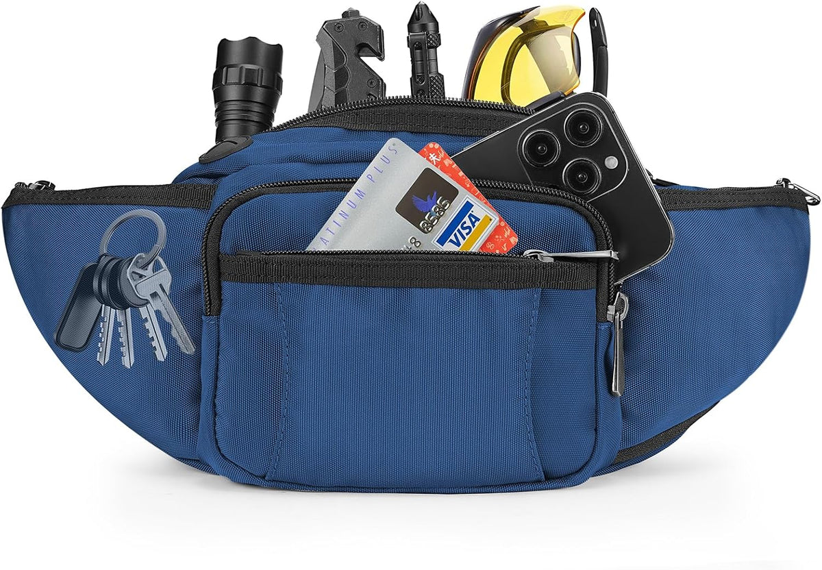 NOOLA Fanny Pack with Water Bottle Holder, Hiking Waist Bag for Men Women