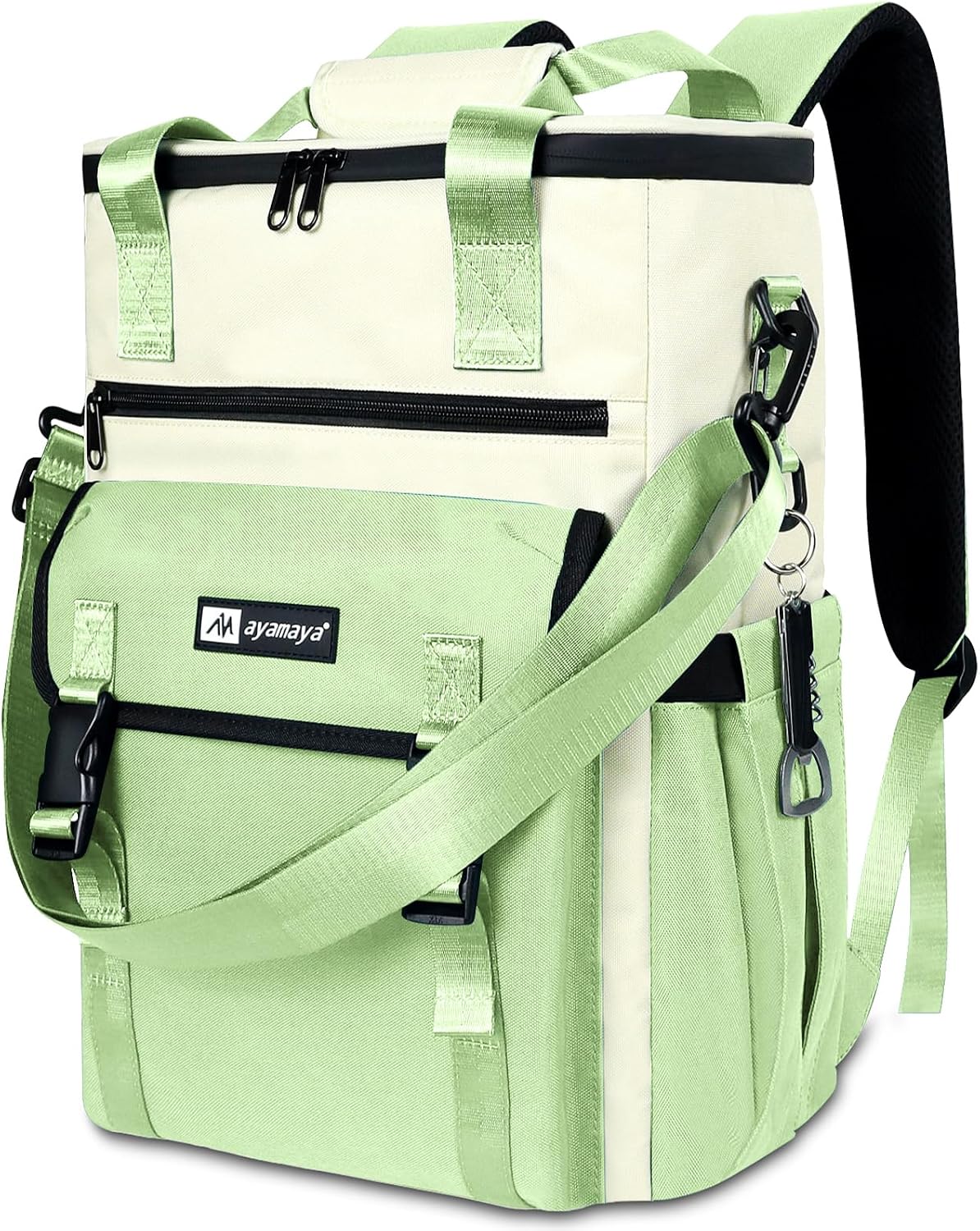 AYAMAYA Backpack Cooler for Women, Stylish 35 Cans Leakproof Camping Cooler