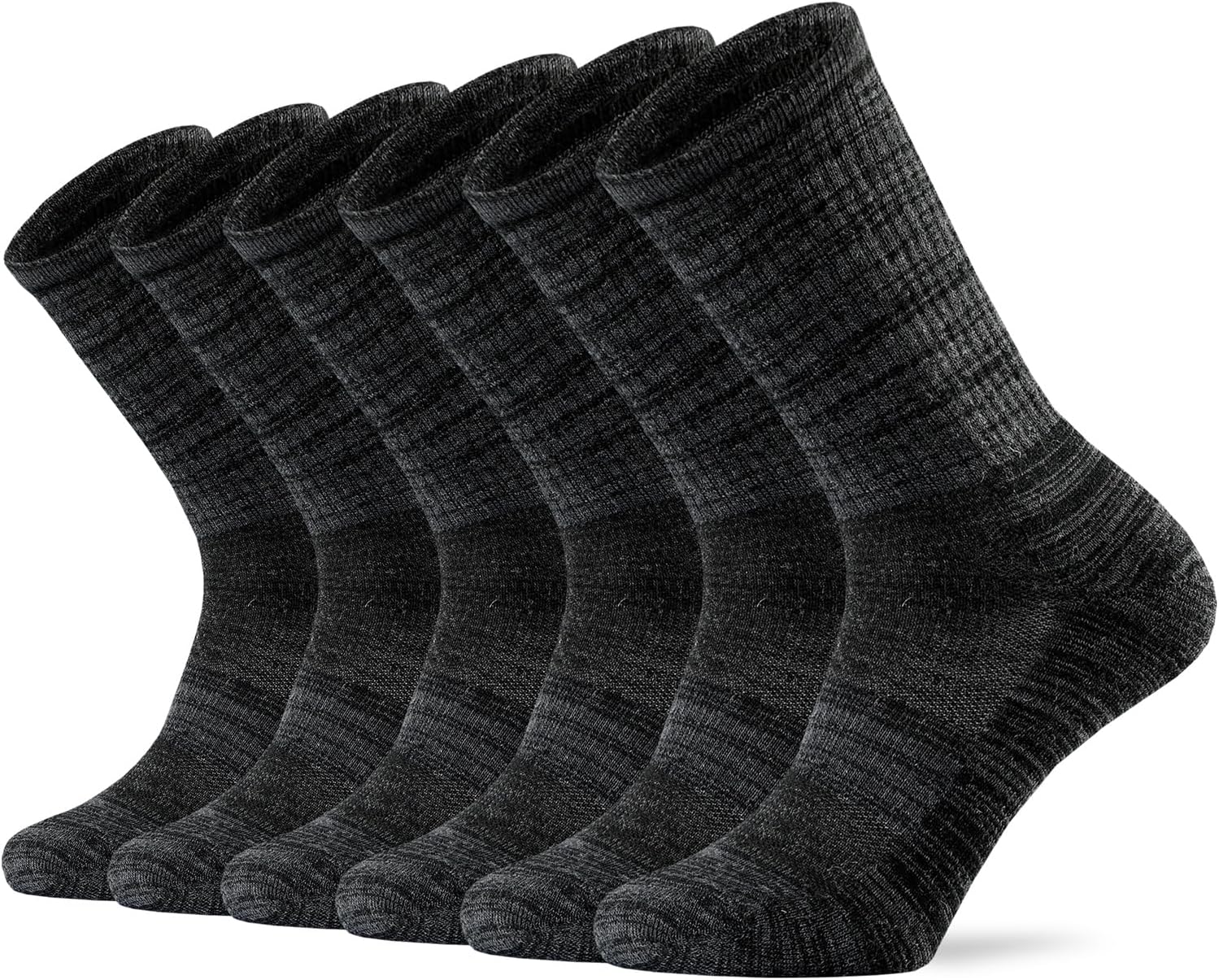 Ortis Merino Wool Socks for Men Outdoor Hiking Casual Soft Cushion Crew