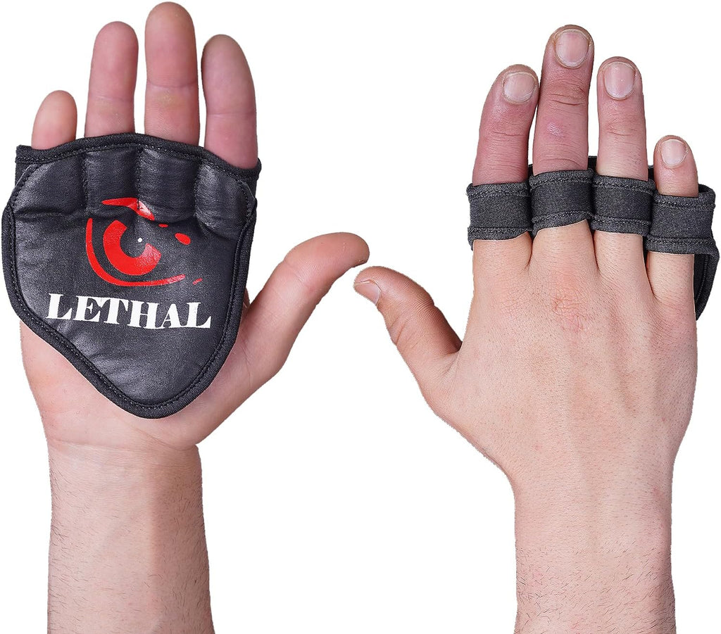 Workout Gloves for Men & Women – Fingerless Weight Lifting Gloves with Wrist Support for Gym, Crossfit, and Exercise – Durable Grip for Weightlifting