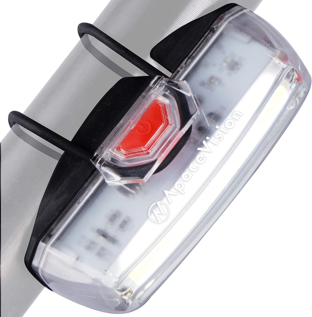 Bike Front Safety Light - 200 Lumens USB Rechargeable LED Bicycle Headlight