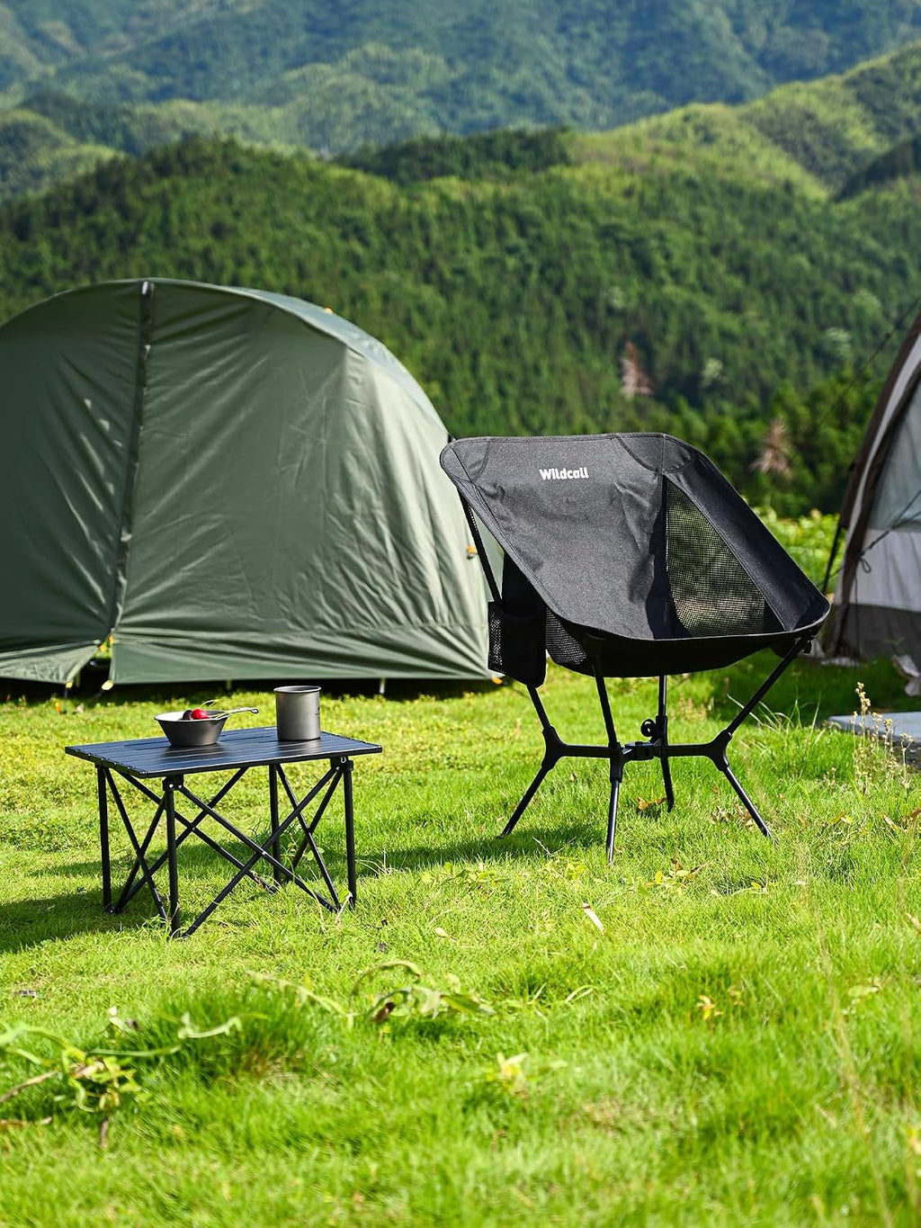 WildCall Ultralight Camping Table, Compact Aluminum Folding Beach Table