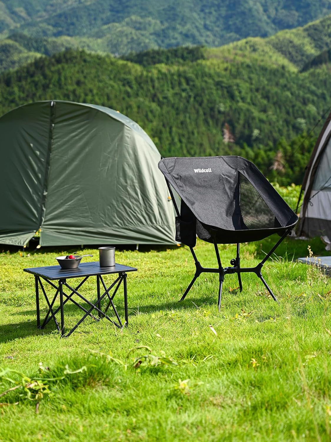 WildCall Ultralight Camping Table, Compact Aluminum Folding Beach Table