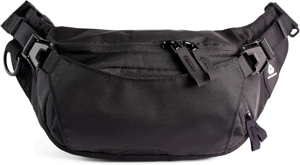 Falcon2L Ultralight Fanny Pack | Crossbody Belt Bag for Men & Women | Compact Waist Pack Sling for Essentials | Expandable External Carry Water-Resistant for Outdoor Travel & Everyday