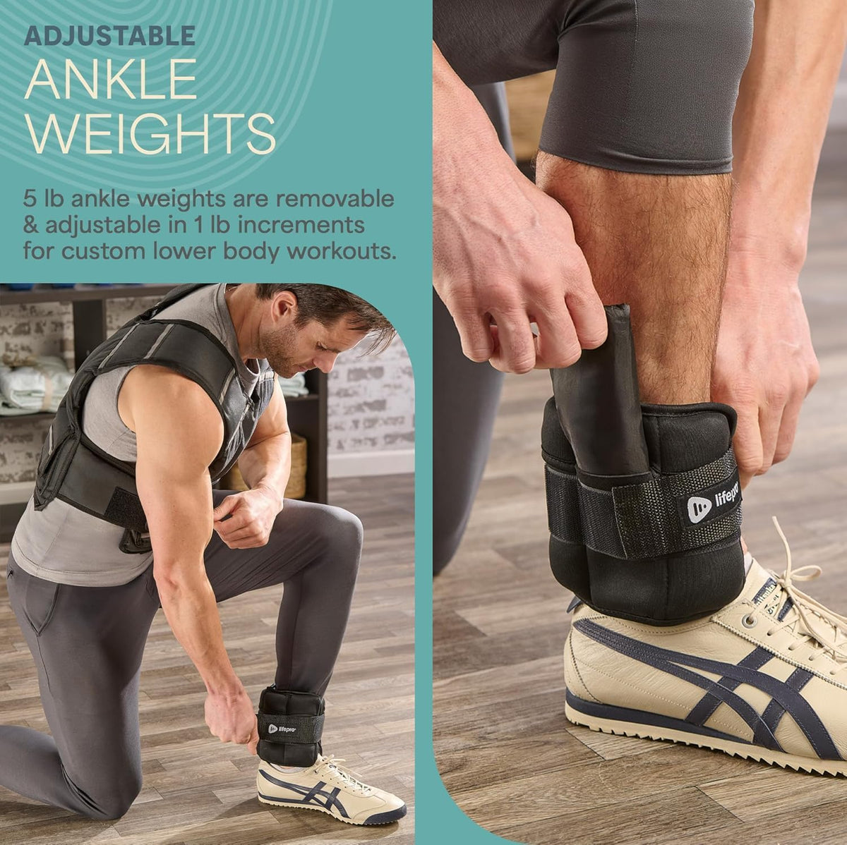 Lifepro FlexVest Adjustable Weighted Vest for running