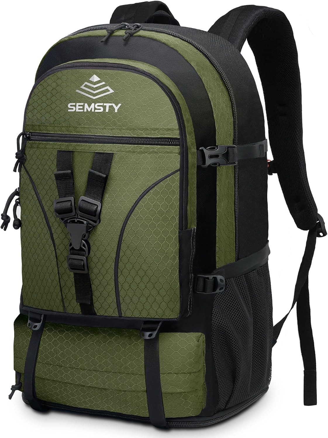 40L/50L Expandable Hiking Backpack for Men & Women，Camping Backpack