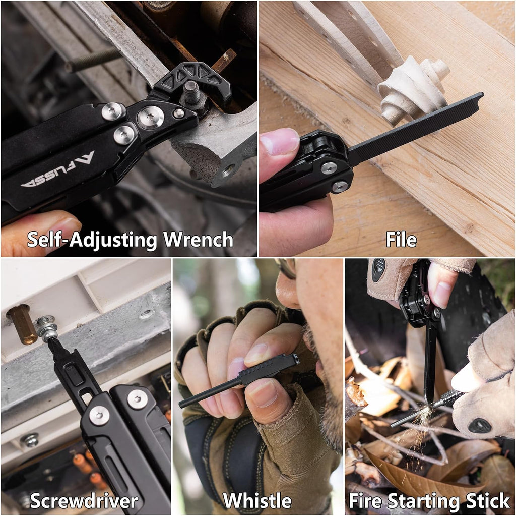 FLISSA Multitool Wrench, 16-In-1 EDC Multi Tool