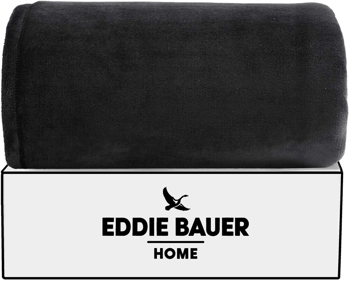Eddie Bauer - Soft Twin Size Blanket for Bed or Couch, Cozy Bedding