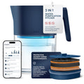 LARQ PureVis 3-in-1 Smart Water Filter Pitcher with UV-C Purifier and App