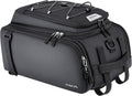 MOSISO Bike Rack Bag with Rain Cover, 15L Waterproof Bike Ebike Rear Bags