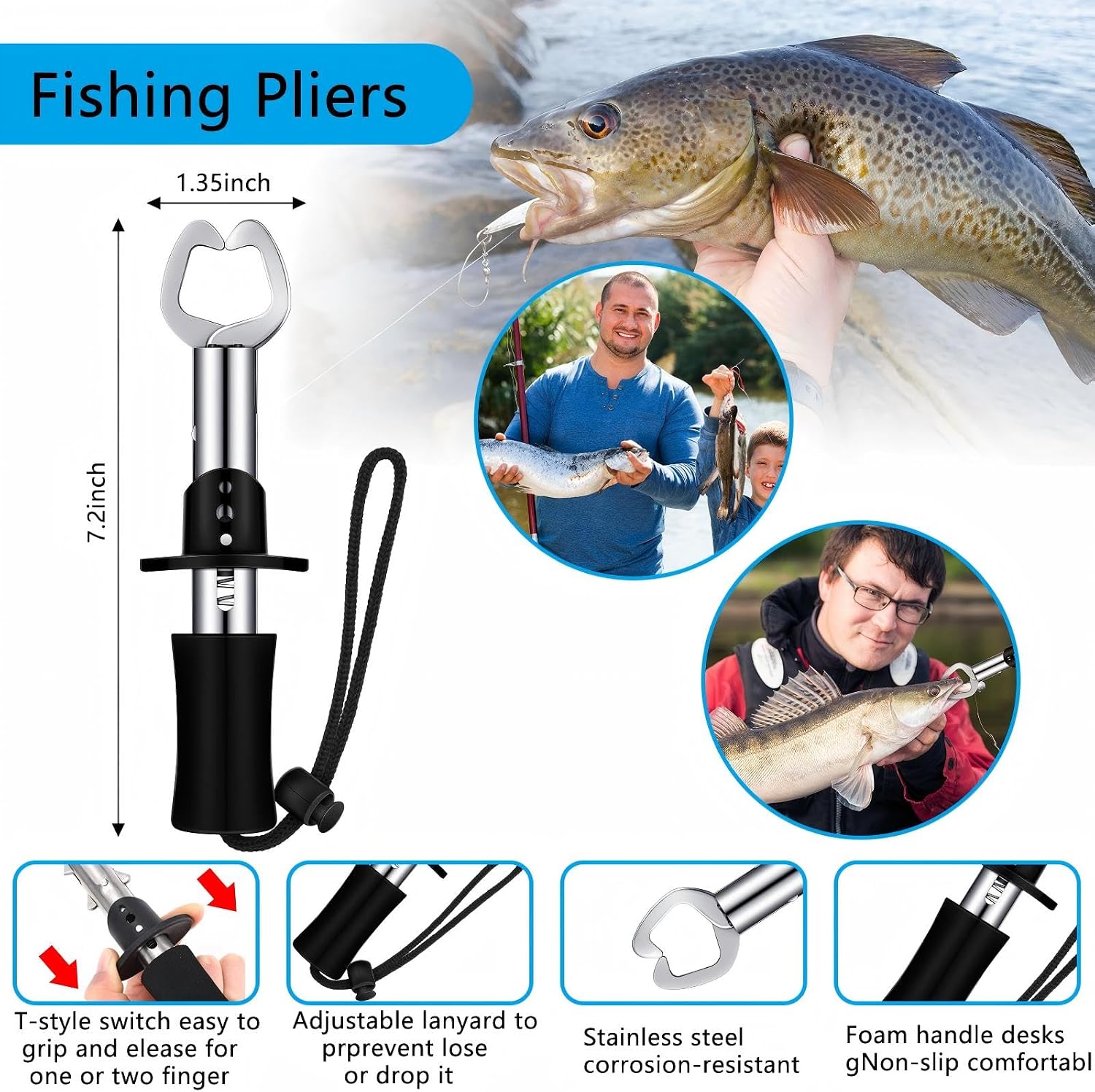 Sosation 134 Pcs Fishing Tool Beginner Starter Kit