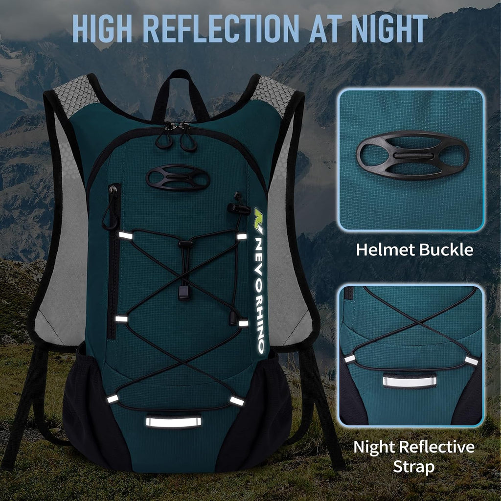 Lightweight Hydration Backpack, Running Backpack with 2L Water Bladder