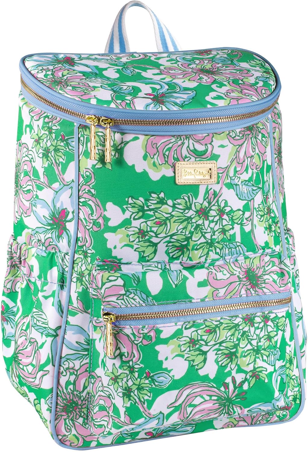 Lilly Pulitzer Insulated Backpack Cooler, Make Lemonade