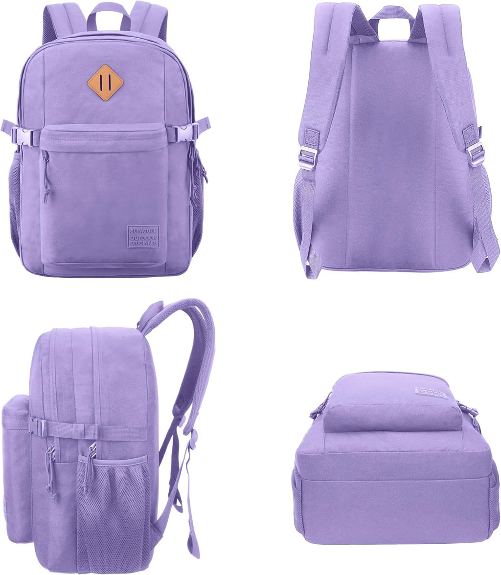 SUPACOOL Campus Backpack, Laptop Bag with 2 Compartments, Travel Backpack