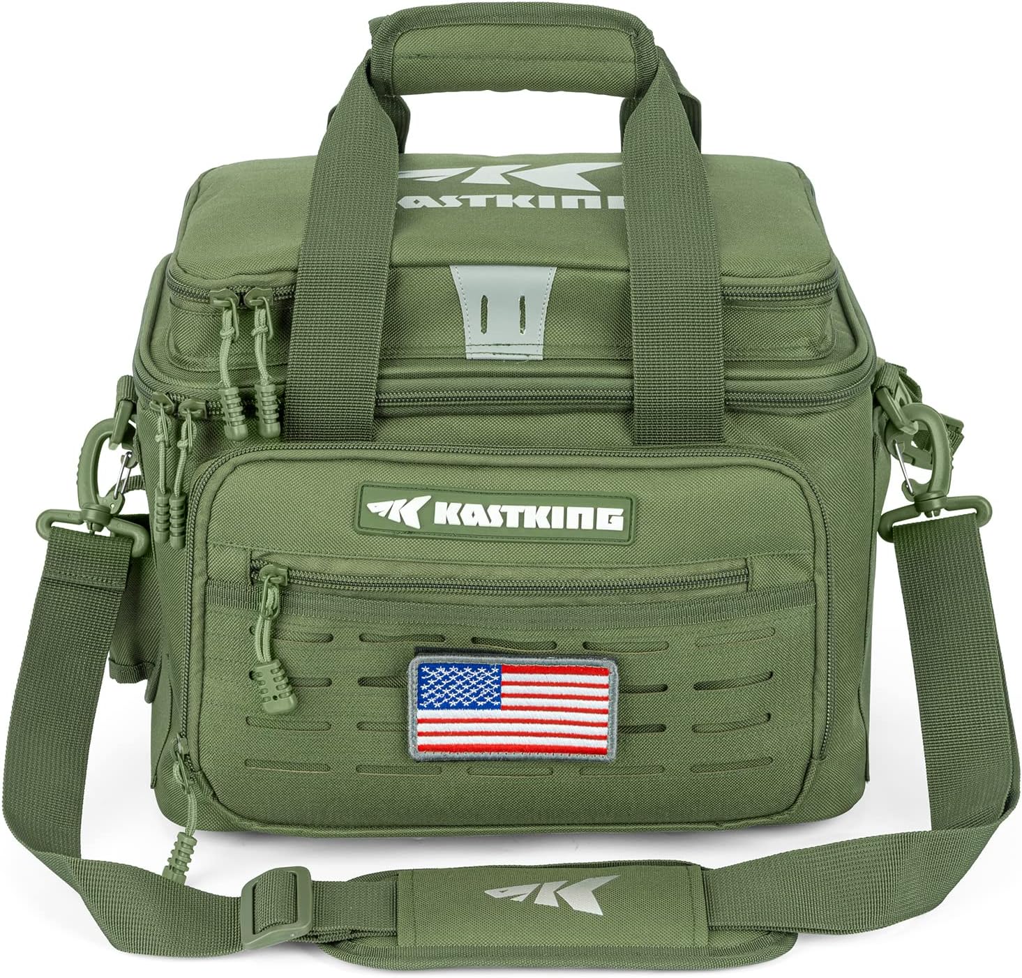KastKing KarryAll Fishing Tackle Bag, Saltwater & Freshwater Gear Storage