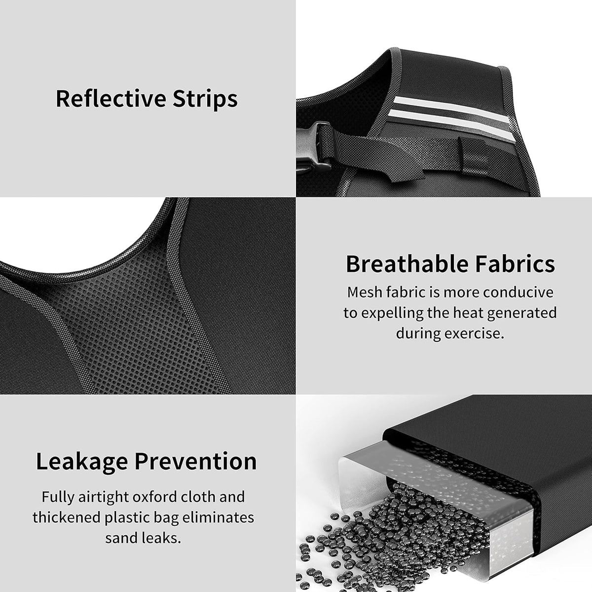 PROIRON Adjustable Weighted Vest 1-22lb/2-44lb,Strength Training Weight Vests for Men Women with Removable Weights, Body Weight Vest for Running Workout Walking Fitness Cardio,Home Gym Equipment