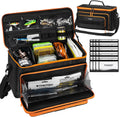 THKFISH Fishing Bag for Soft Plastic Bait Storage With 20PCS Bait Bags