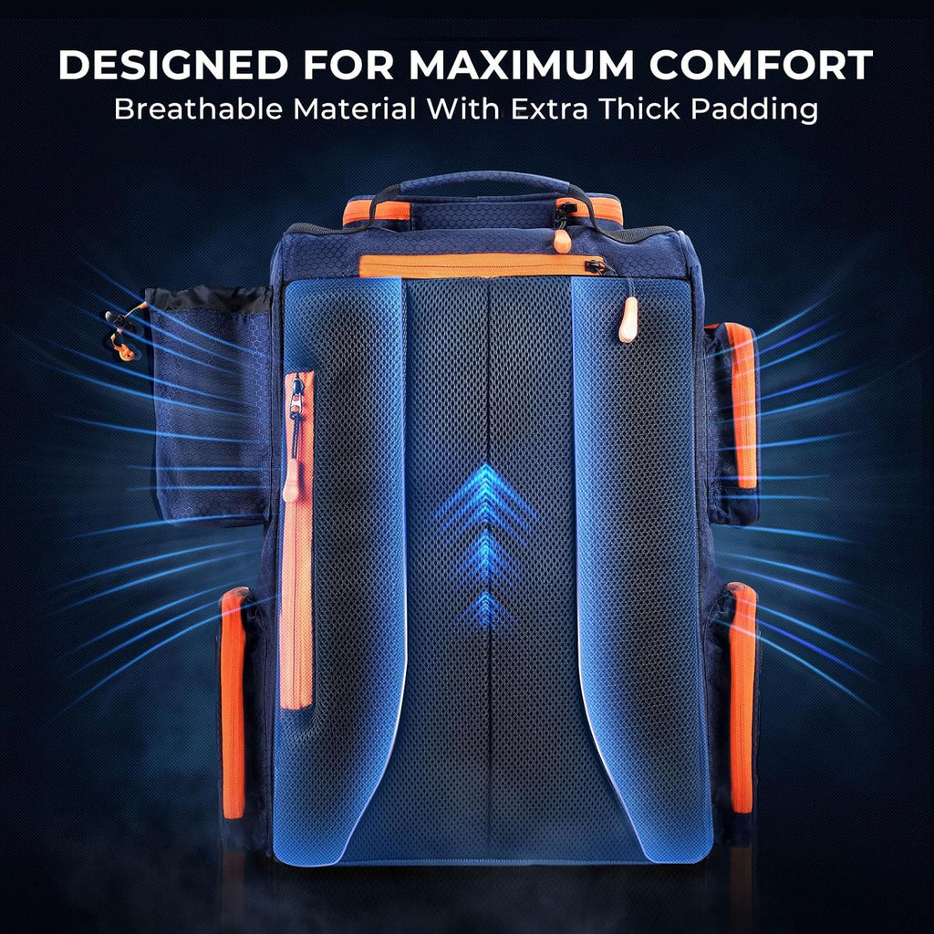 KastKing Bait Boss Fishing Backpack with Rod Holders, 4 Tackle Boxes
