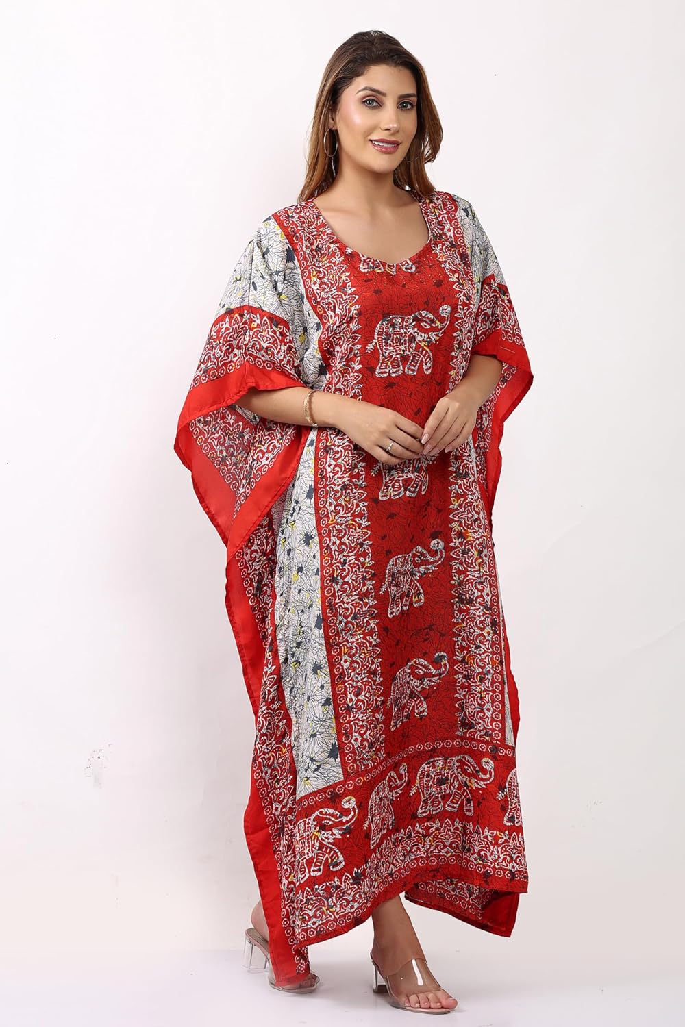 Ladies Kaftans Tunic Kimono Maxi Women Dashiki African Caftan Plus Size Lounge Girls Kimono for Any Occasion