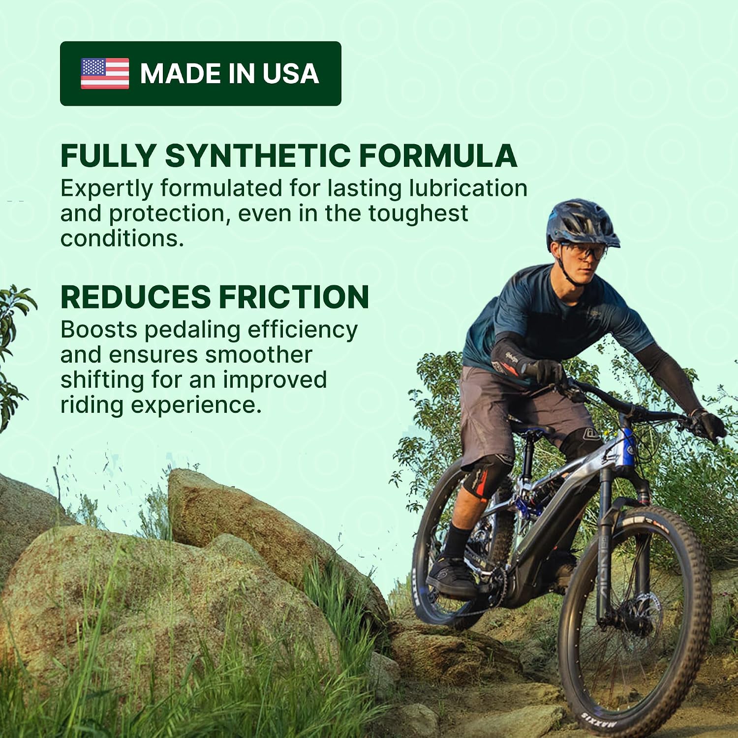 All-Purpose Bicycle Chain Oil, Fully Synthetic, Special Blend Formula for All-Weather Lubrication, Water Resistance, & Top Performance, Ideal for Road, Mountain, & Hybrid Bikes in All Condition