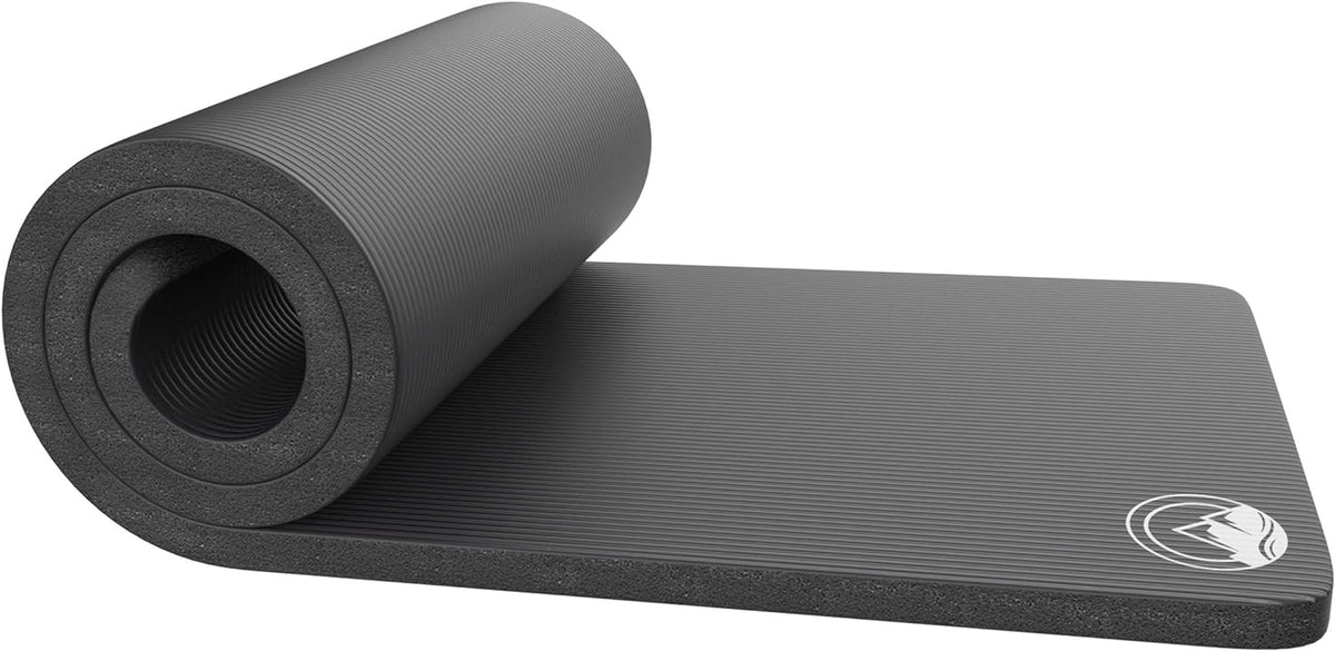 Foam Sleeping Pad for Camping - 0.75-Inch-Thick Waterproof Sleep Pad with Carry Straps for Cots, Tents, or Sleepovers by Wakeman Outdoors