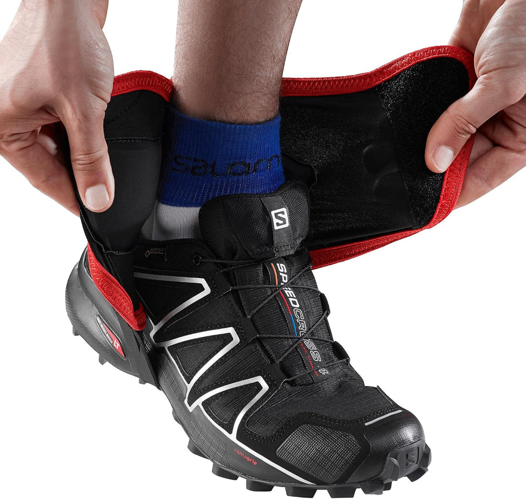 Salomon Unisex Trail Gaiters High, Overshoe Gaiters for Trail Debris Protection