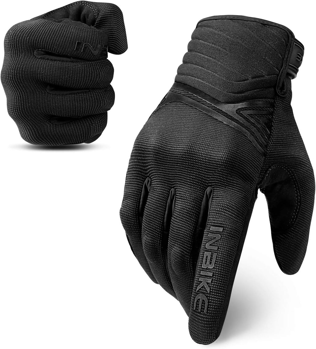 INBIKE Motorcycle Gloves Breathable Mesh Touchscreen Hard Knuckles
