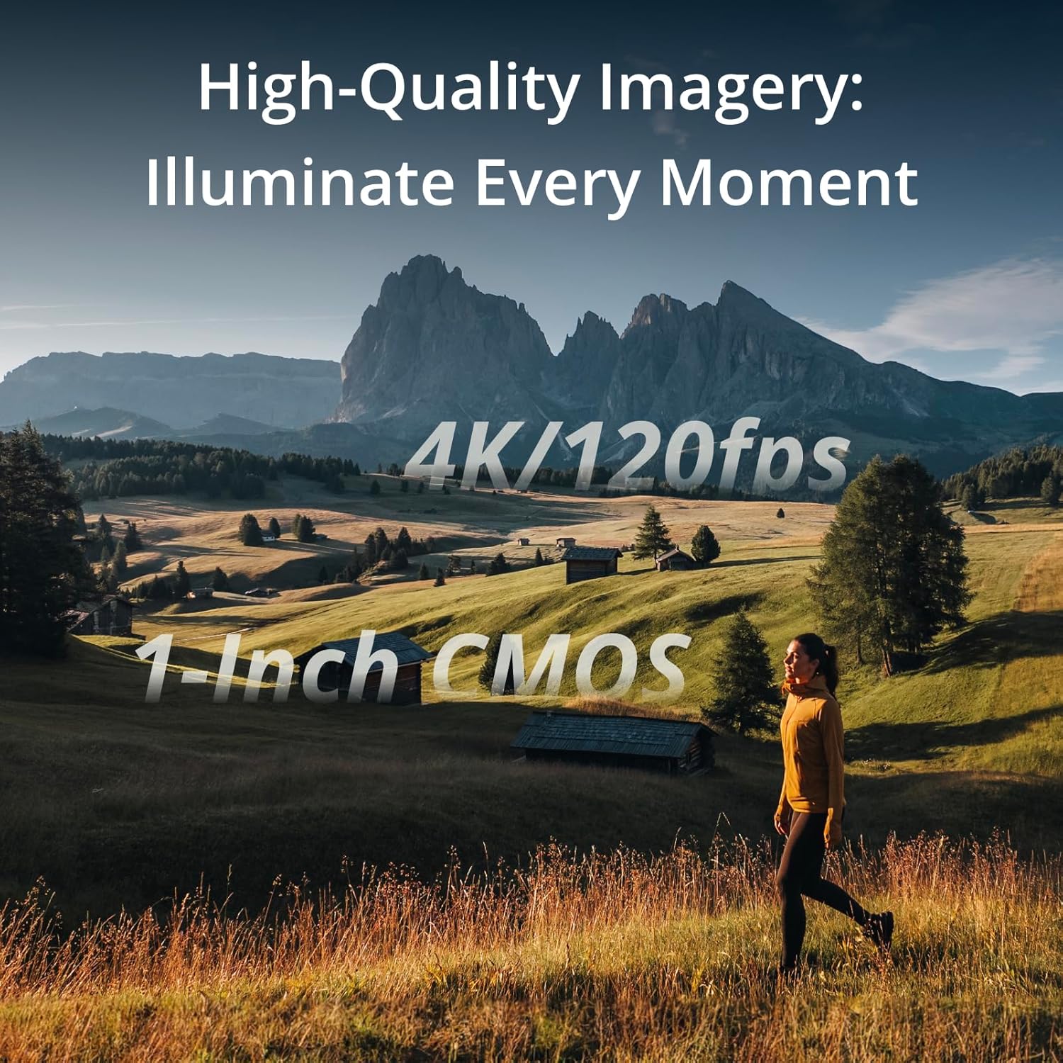 DJI Osmo Pocket 3 Vlogging Camera with 1'' CMOS & 4K/120fps Video