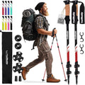 TrailBuddy Trekking Poles – Lightweight 7075 Aluminum Hiking Poles for Women, Men & Seniors – Collapsible Walking Sticks for Travel, Trails & Balance
