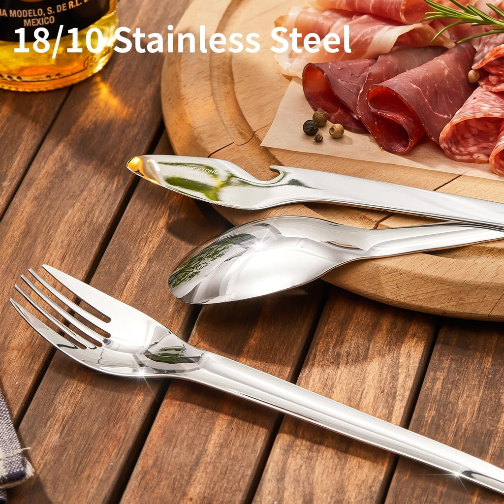 Travel Utensils with Magnetic Case