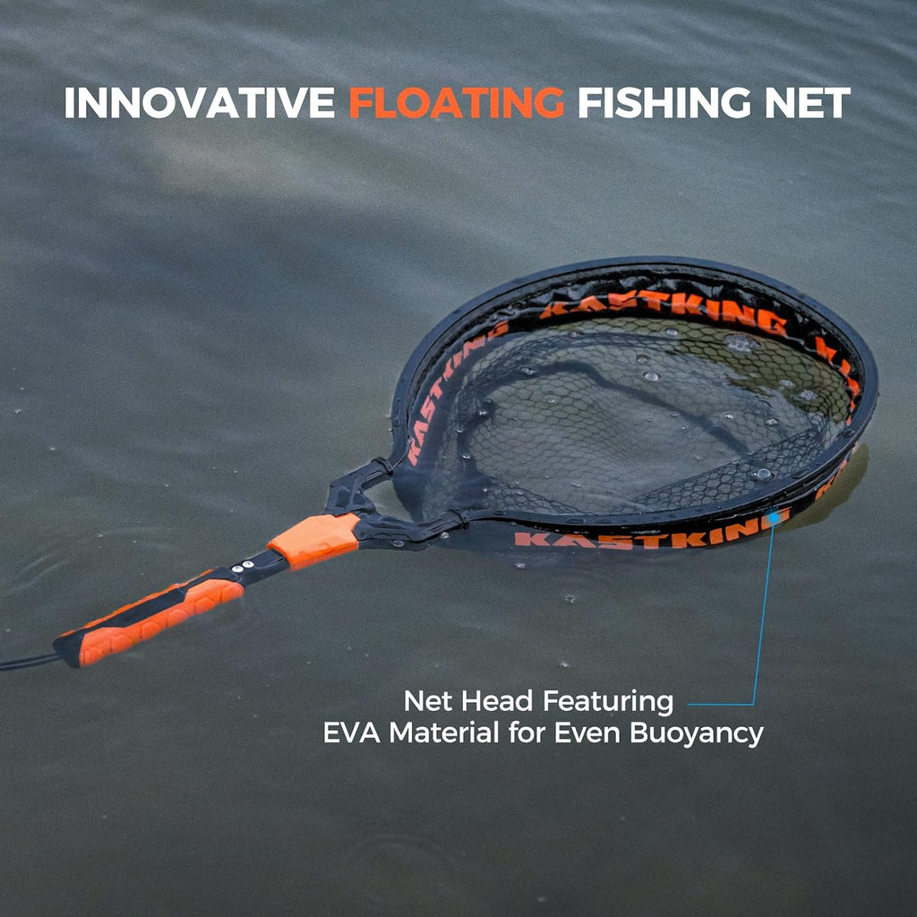 KastKing Titanet Folding Fishing Landing Net for Kayak & Fly Fishing
