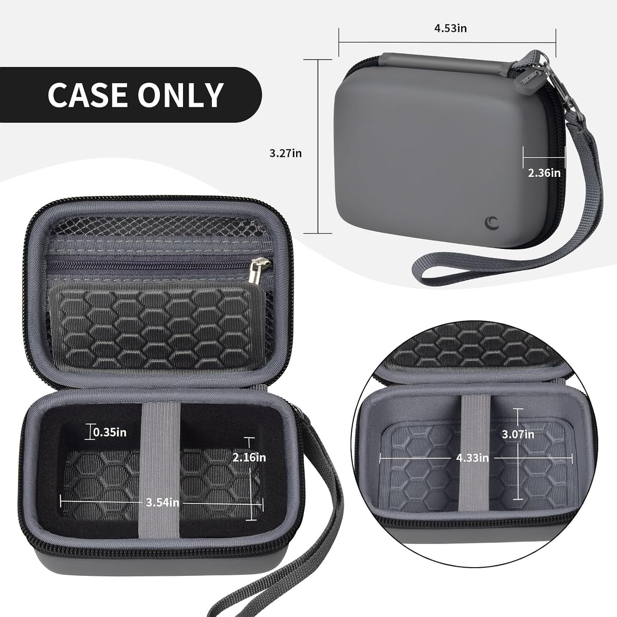 Comecase Hard Case for Kodak PIXPRO FZ45 FZ55 and Compact Digital Camera