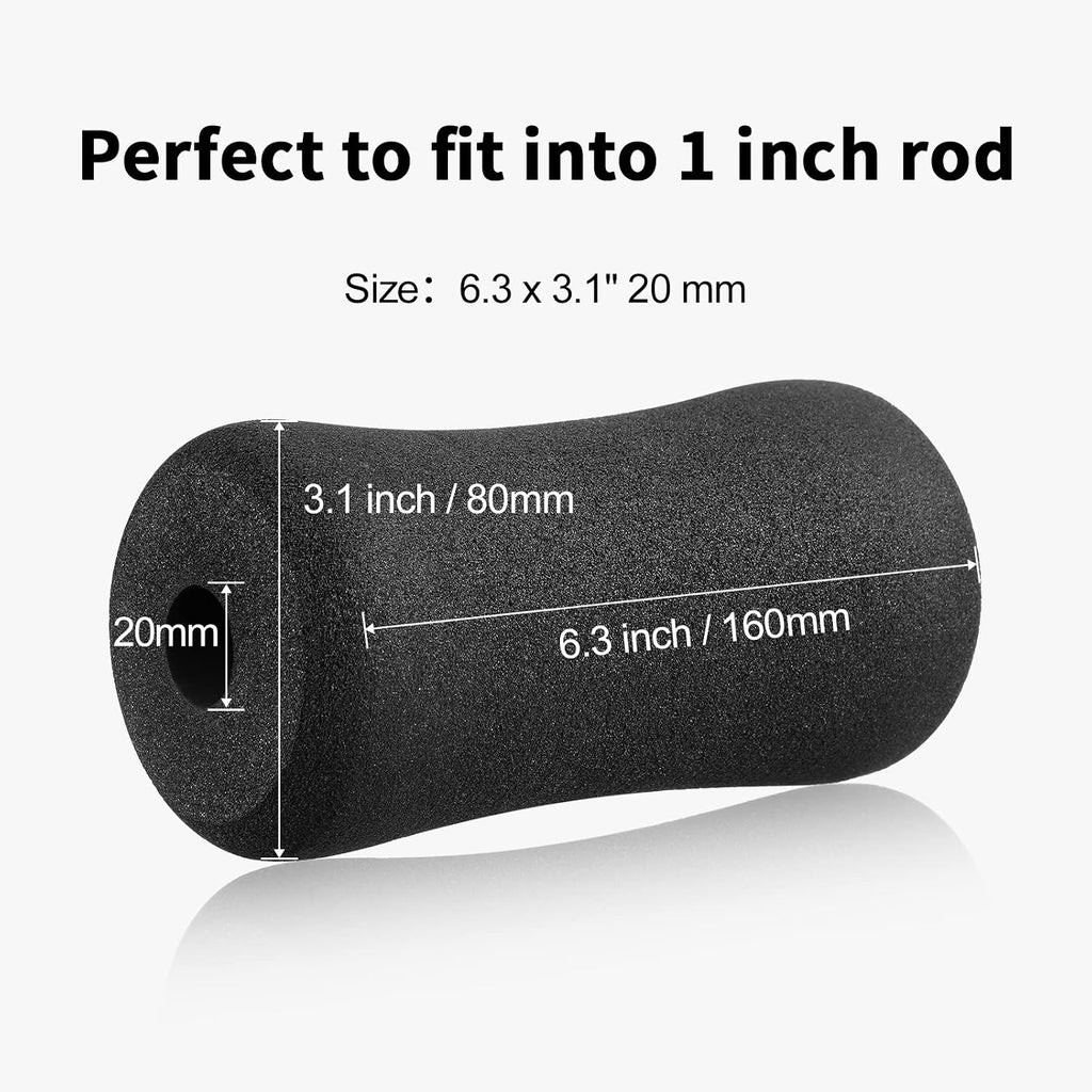 Sratte 4 Pcs Foam Foot Pads Rollers for Inversion Table Ankle Weight Bench