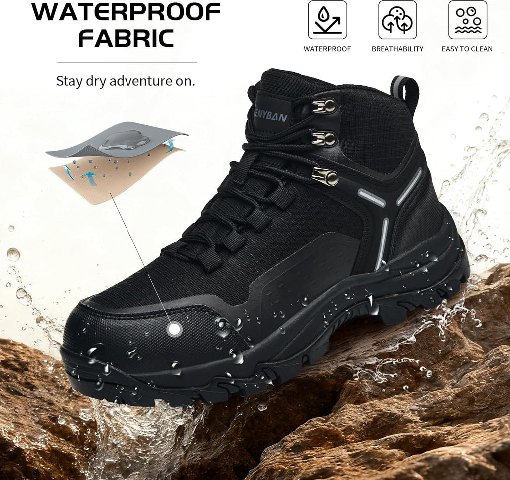 Women's Waterproof Wide Toe Box Hiking Boots