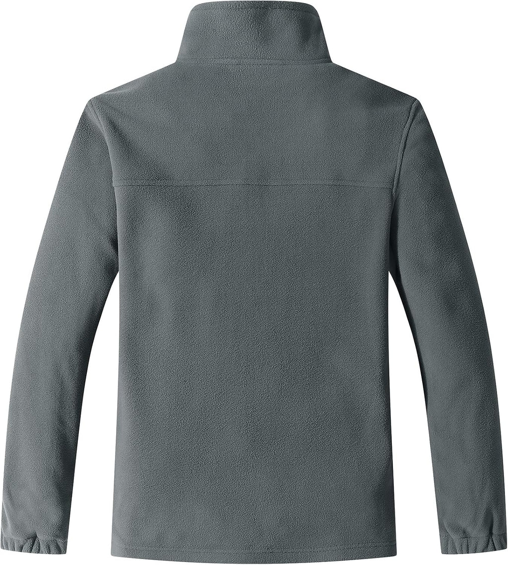 GIMECEN Women's Full Zip Soft Polar Fleece Jacket Outdoor Recreation Coat
