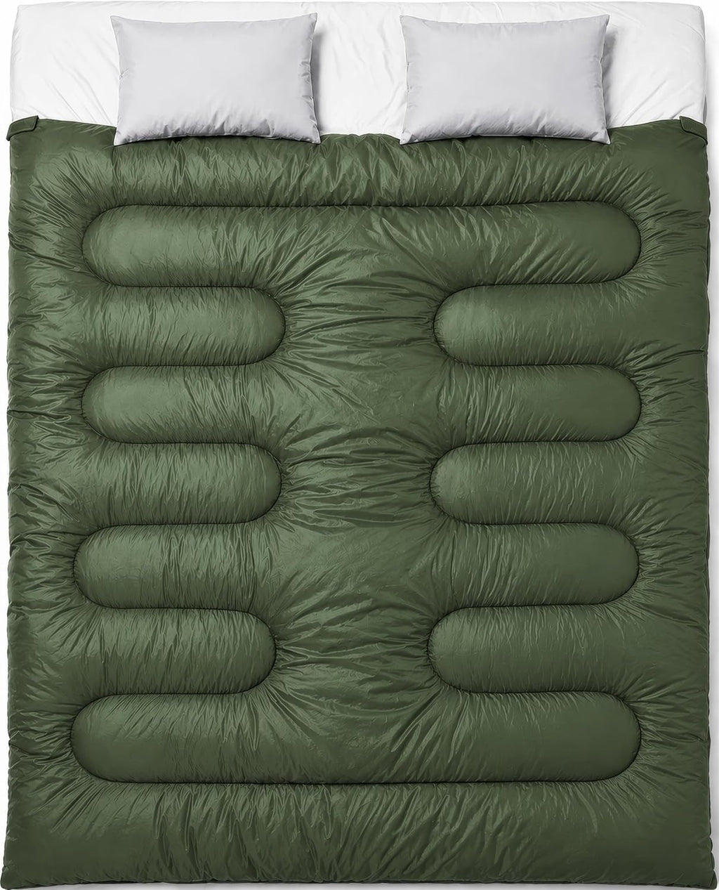 MalloMe Sleeping Bags for Adults Cold Weather & Warm - Backpacking Camping Sleeping Bag for Kids, Girls, Boys - Lightweight Camping Essentials Gear Accessories Hiking Sleep Must Haves Single & Double