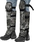 MDSTOP Snake Gaiters Leg Guards, Waterproof Snake Guards, Adjustable Snake Bite Protection for Lower Legs, Snake Chaps for Men & Women, Snake Proof Gaiters for Hunting,Outdoor and Farm Working