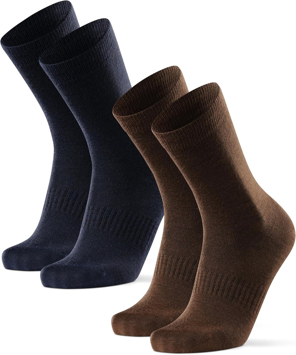DANISH ENDURANCE Hiking Liner Socks, 2 & 4-Pack