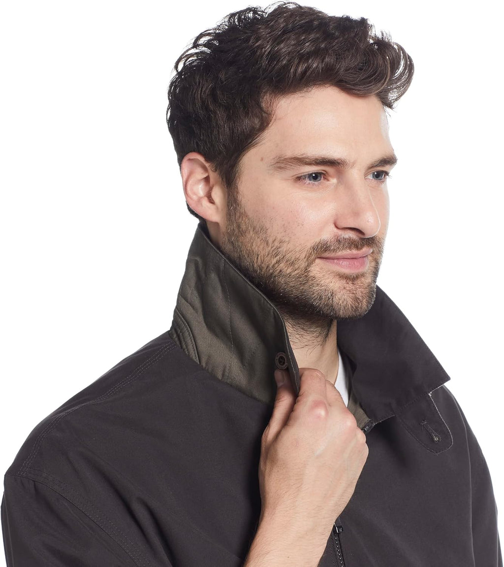 Weatherproof Men's Golf Jacket - Lightweight Windbreaker, Water-Resistant Microfiber Shell, Perfect for Golf & Casual Wear