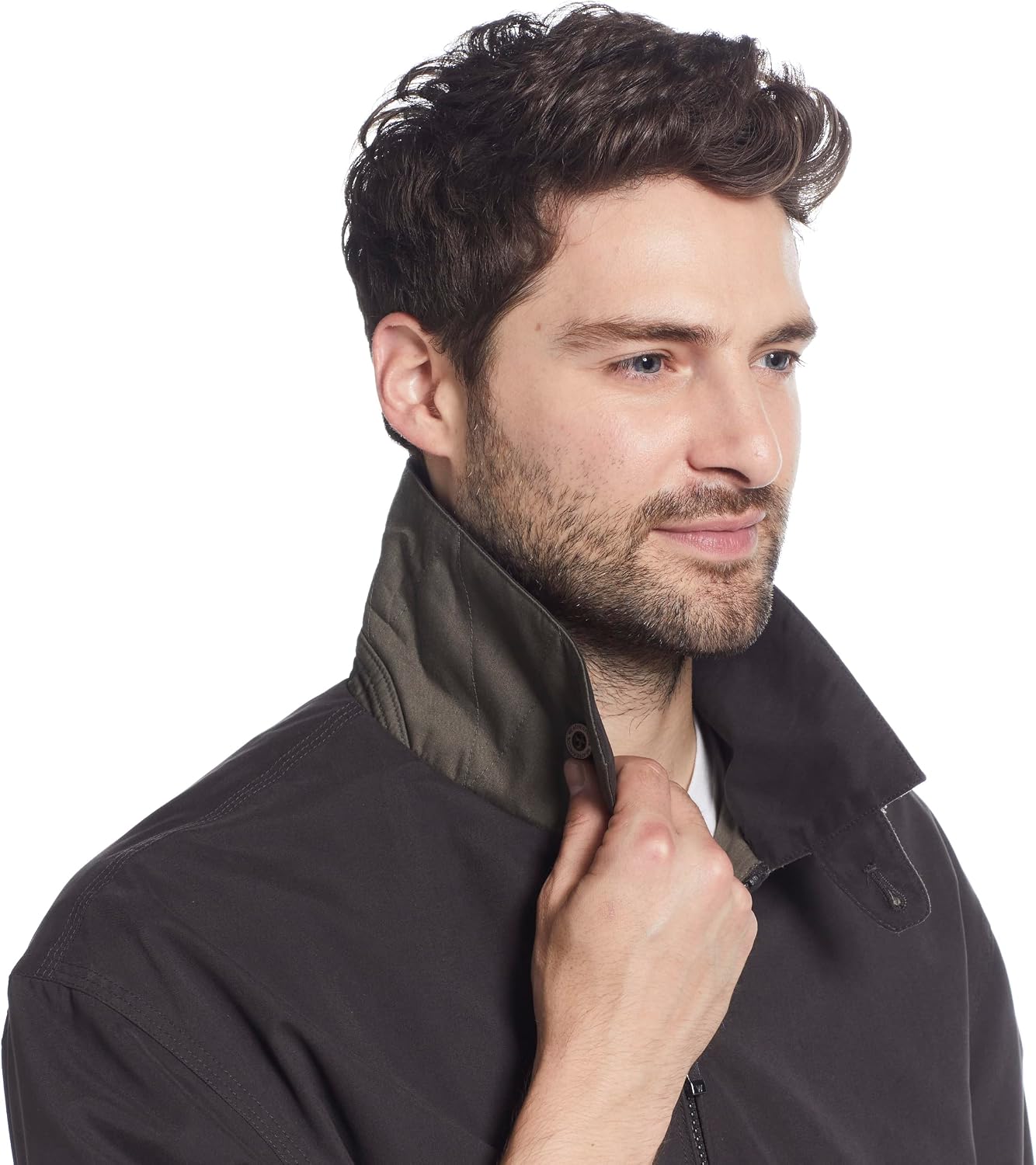 Weatherproof Men's Golf Jacket - Lightweight Windbreaker, Water-Resistant Microfiber Shell, Perfect for Golf & Casual Wear