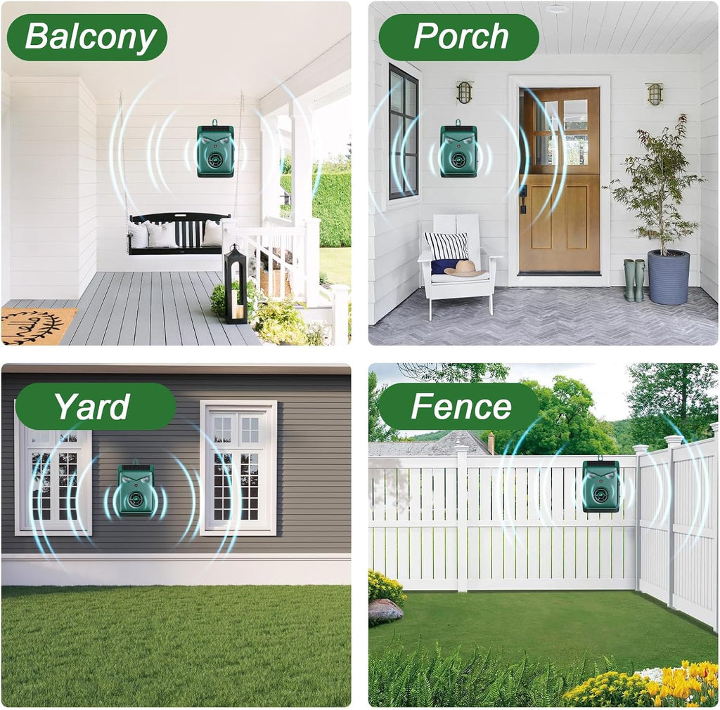 Solar Ultrasonic Bird Repellent Devices Outdoor Geese&Duck Deterrent