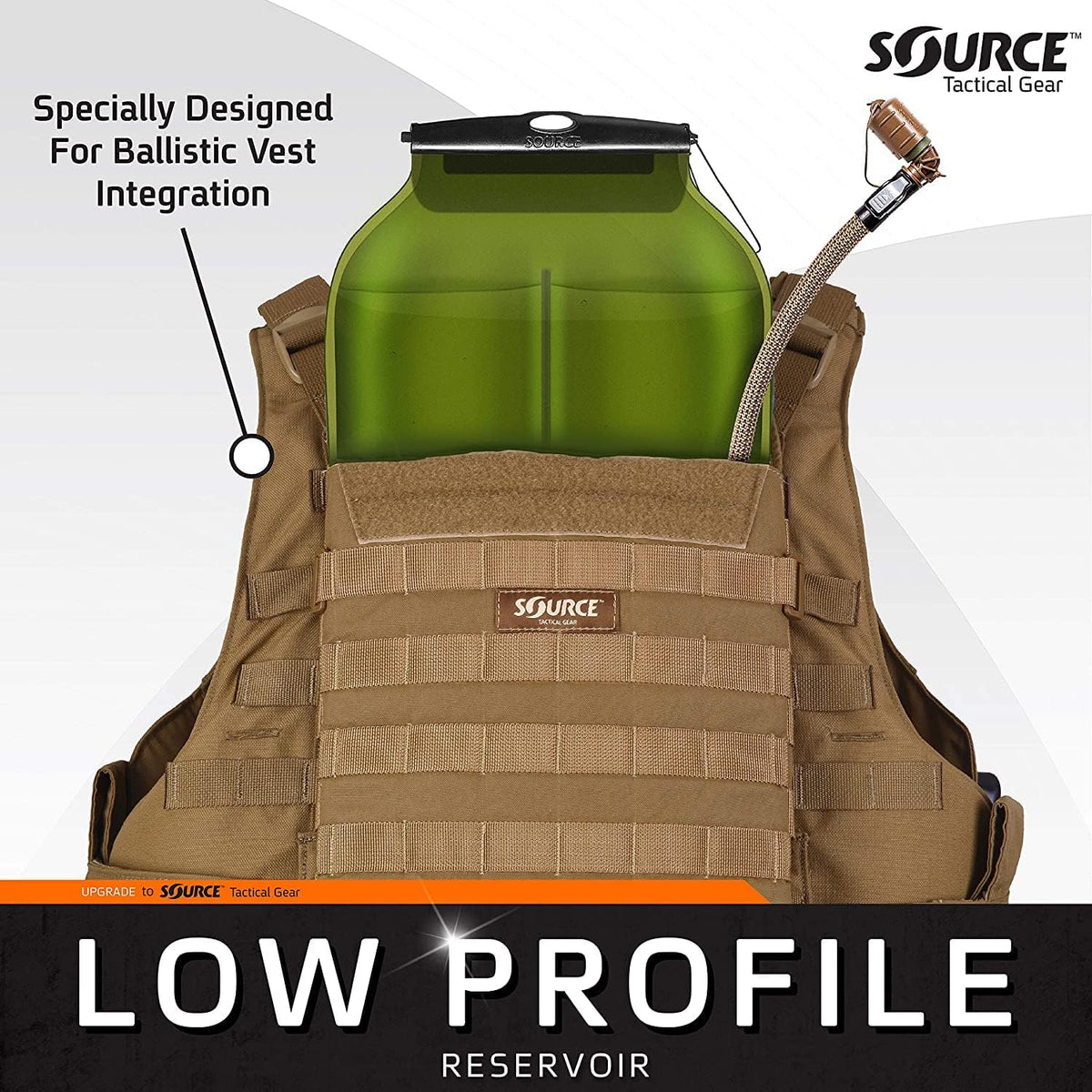 Source Tactical Gear 3L Widepac Low Profile Hydration Reservoir