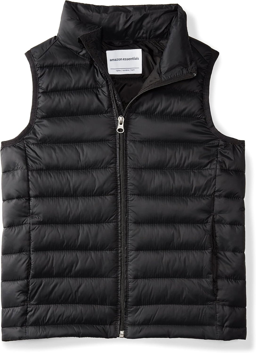 Amazon Essentials Boys and Toddlers' Lightweight Water-Resistant Packable Hooded Puffer Vest