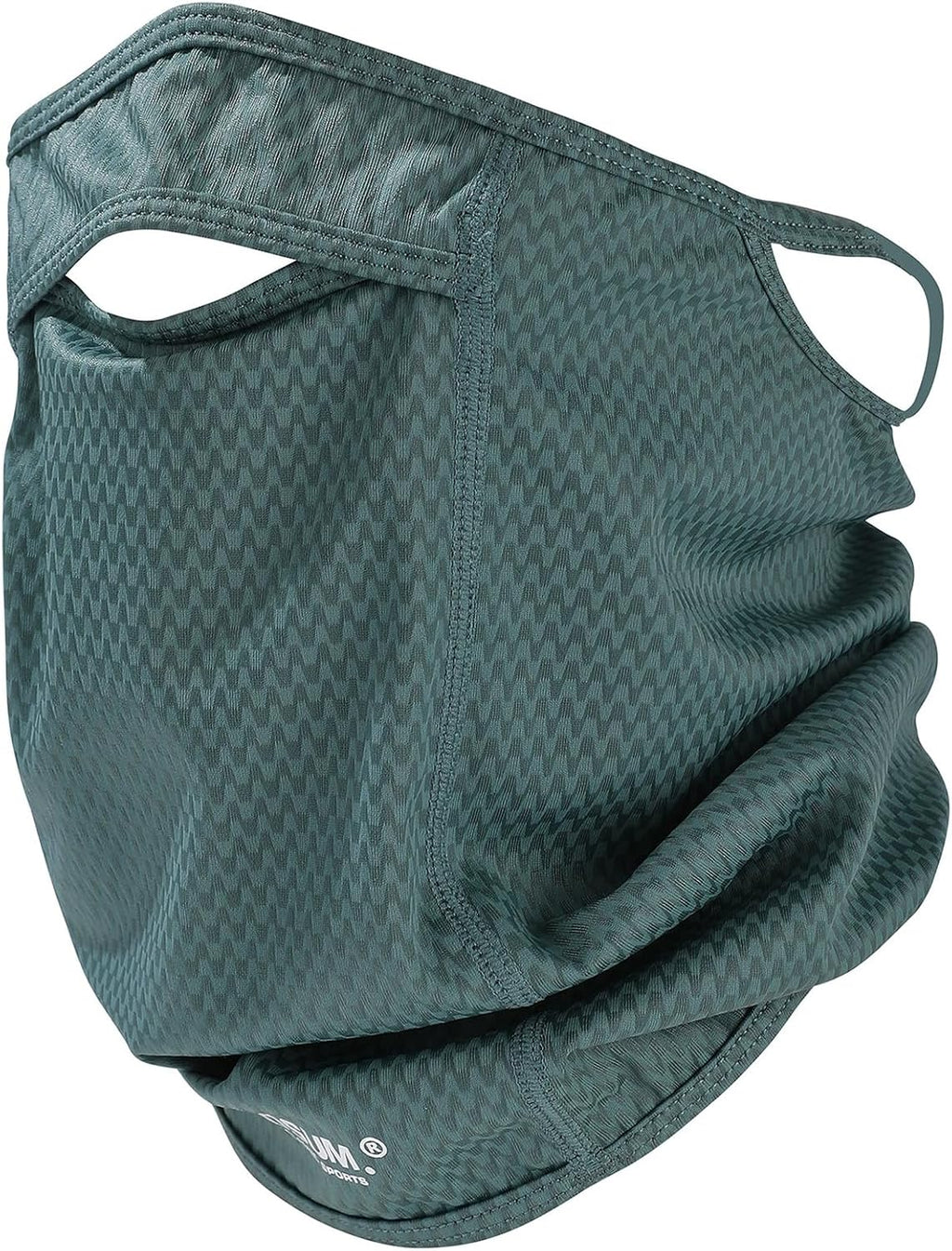 Sun Protection Face Mask with Neck Cover, Cooling Breathable Ear Loop Neck Gaiter for Fishing Cycling Running