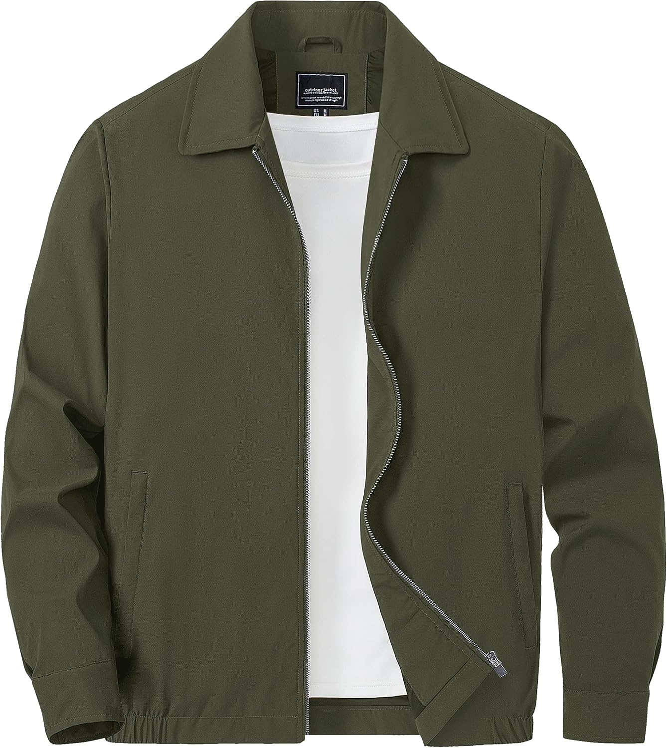 TACVASEN Men's Lightweight Jacket Fall Water-repellent Windbreaker Jackets