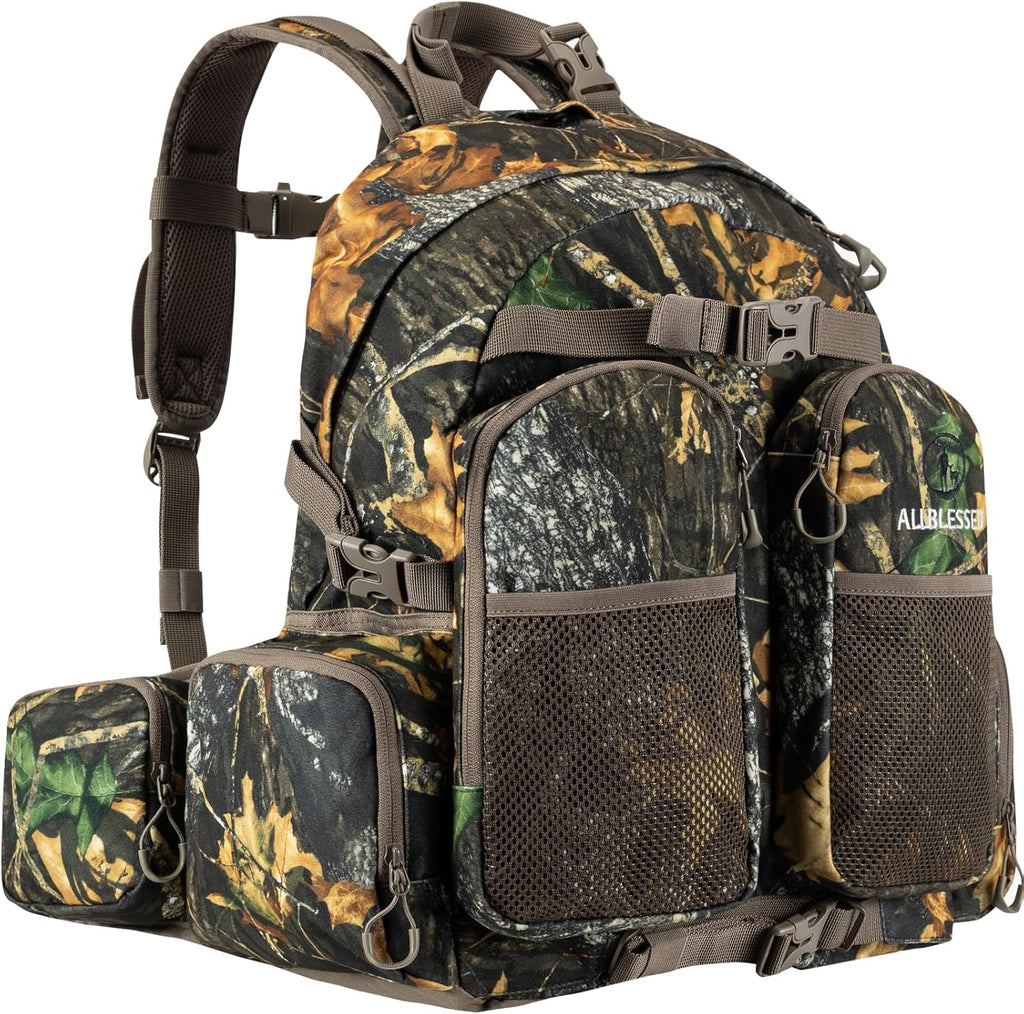 Hunting Backpack for Men Camo Hunting Day Pack for Rifle Bow 35L