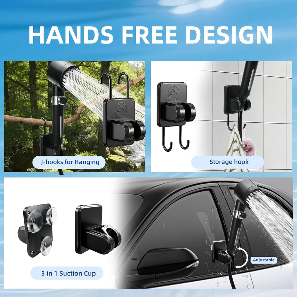 Portable Shower for Camping, IPX8 Filtered Camping Shower